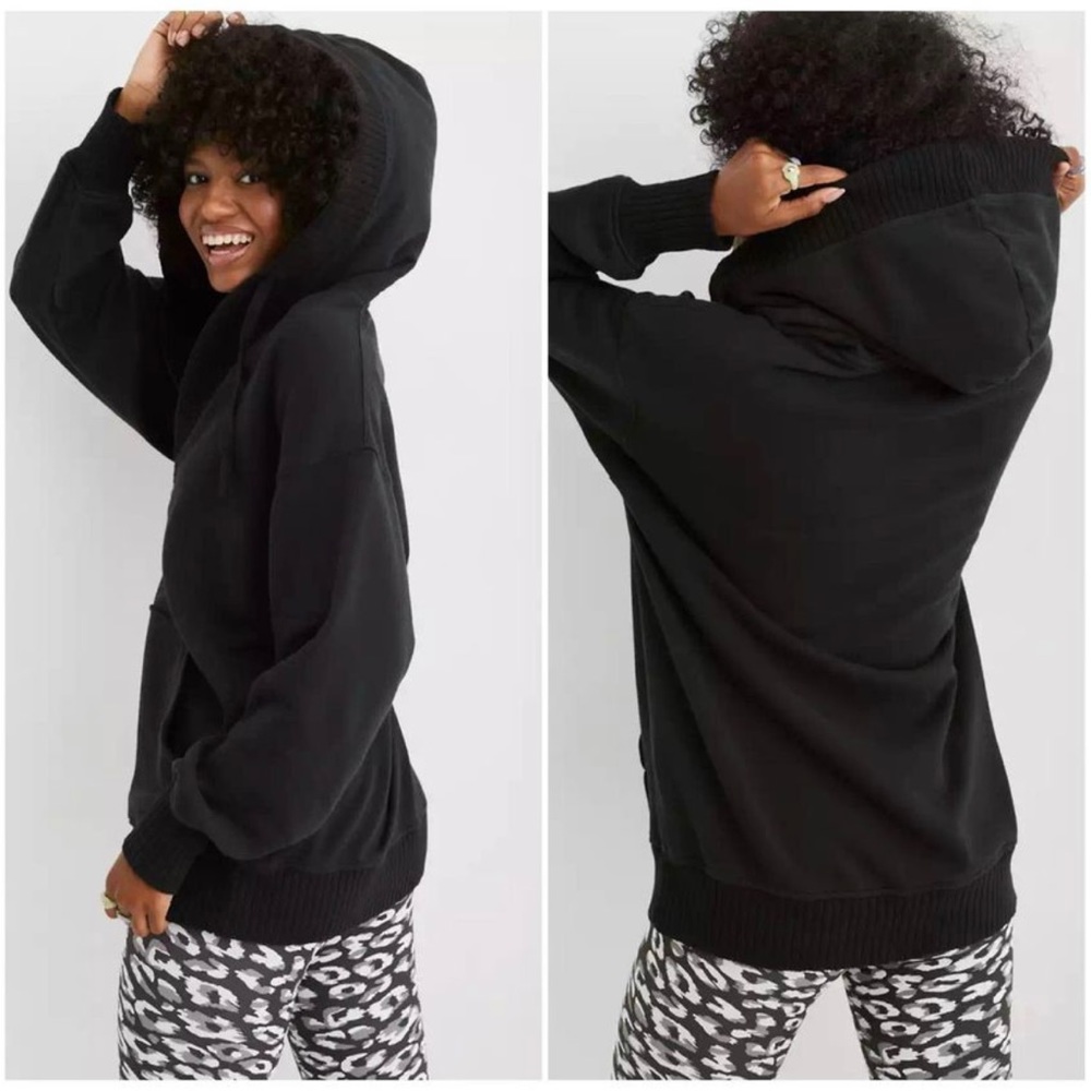 Aerie CozyUp Waffle Sweater Hoodie